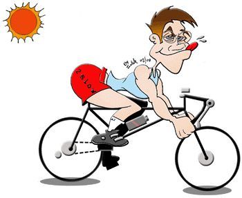 Saraghino in bicicletta