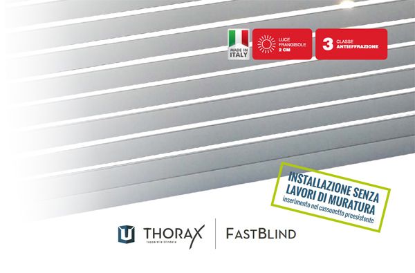 TapparelleBlindate classe 4 Fastblind